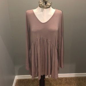 Bellamie Mocha 1X Tunic.